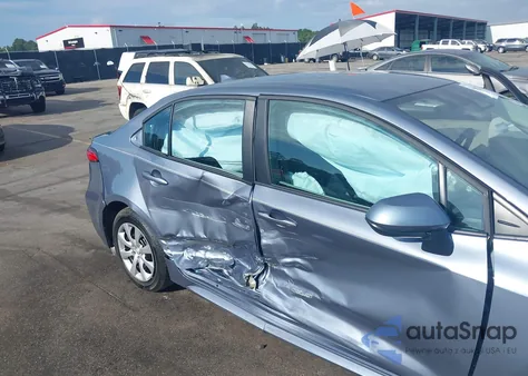 2025 Toyota Corolla Le from USA, damaged, VIN 5YFB4MDE9SP331050